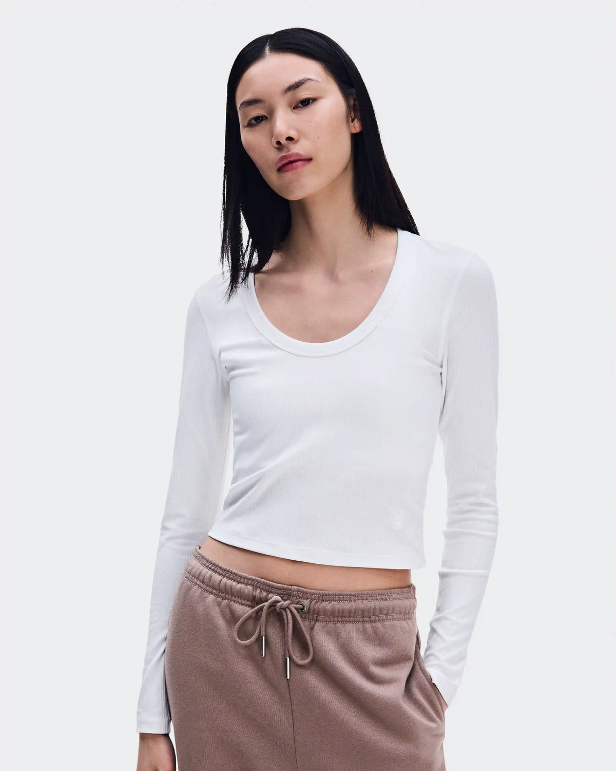 All-Day Ribbed Long-T