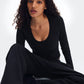All-Day Ribbed Long-T
