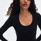 All-Day Ribbed Long-T